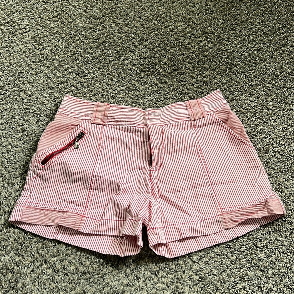 Proenza Schouler for Target Red and White Striped Shorts